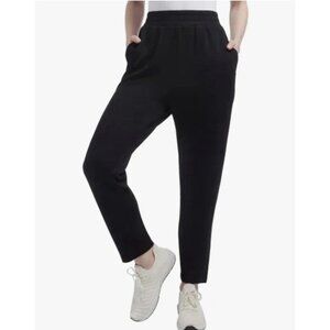 Danskin Women's M Luxe Retro Jogger Black Pants N0431